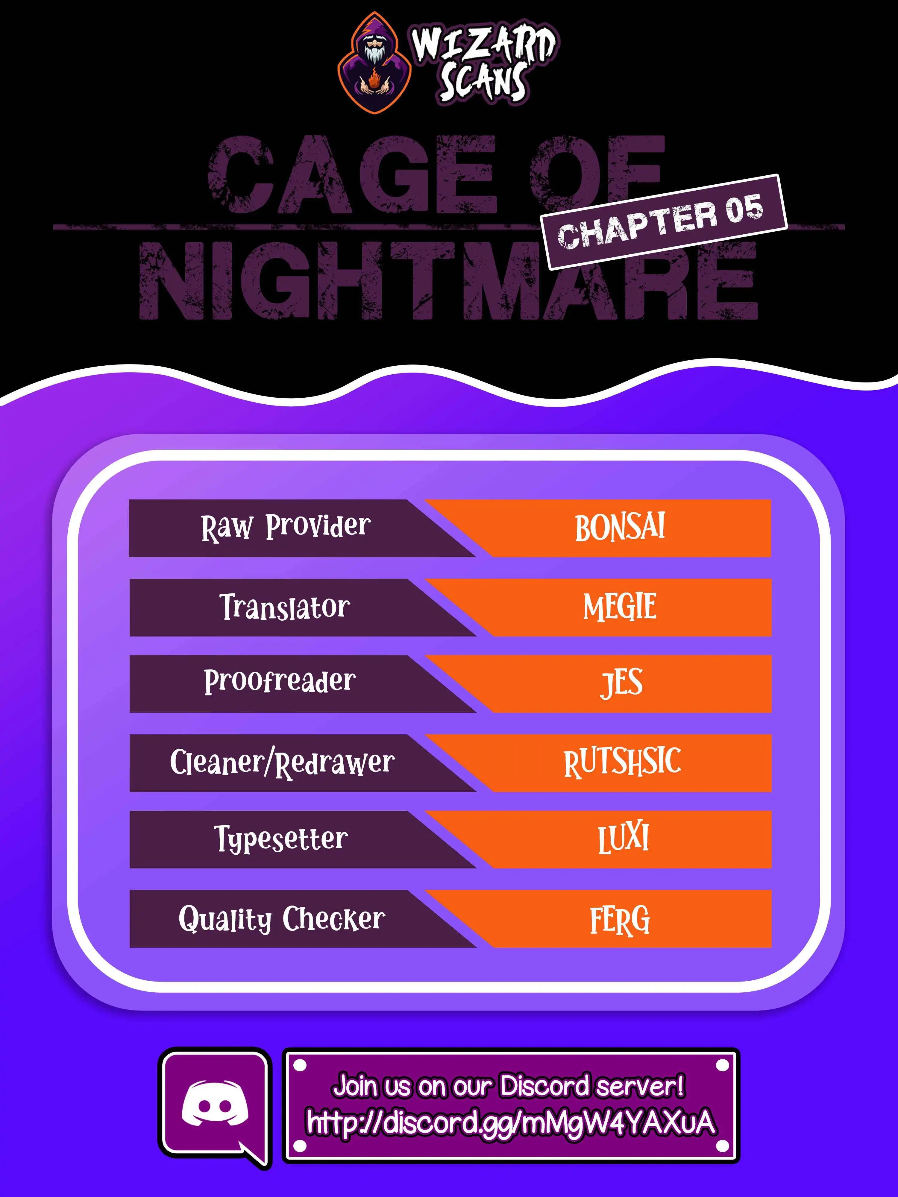 Cage of Nightmare Chapter 5 1